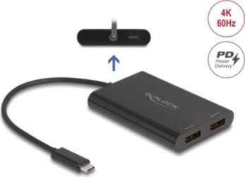 Delock Adapter USB Type-C™ to 2