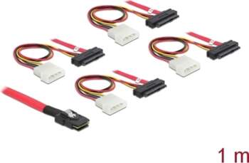 Delock Cable mini SAS SFF-8087 >