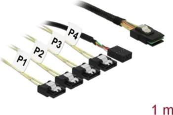 Delock Cable Mini SAS SFF-8087 >