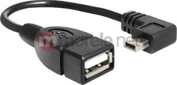 Delock Cable Mini USB male angled