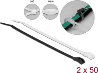 Delock Cable tie with flat head