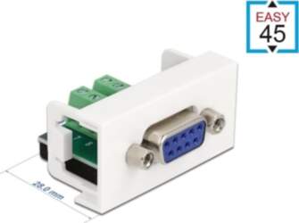 Delock Easy 45 Module D-Sub 9
