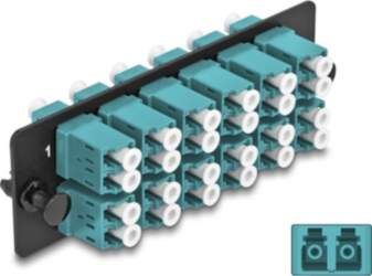 Delock Fiber Optic Adapter Panel LC