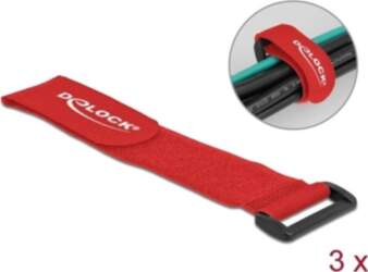Delock Hook-and-loop cable tie with loop