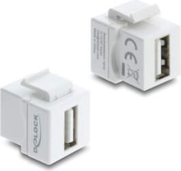 Delock Mini Keystone Module Coupler USB