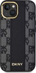 DKNY Leather Checkered Mono Pattern MagSafe
