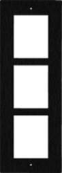 Genway ENTRY PANEL 3MOD. FLUSH FRAME/BLACK/