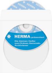 Herma CD/DVD Sleeves     124x124 100 pcs