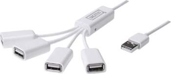 HUB USB Digitus Spider 4x USB-A