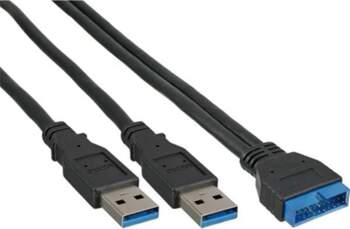 Kabel USB InLine 2x USB-A -