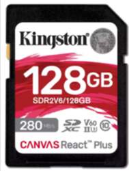 Kingston SDXC 128GB Canvas React Plus