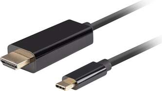 Lanberg USB-C to HDMI Cable, 0