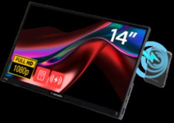 Monitors Verbatim 14" Portable Touchscreen Monitor