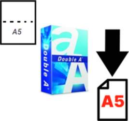 Paper Double A (A category), A5