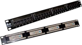 Patch panel UTP kat.5e 24
