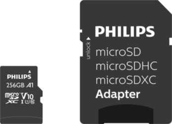 Philips MicroSDXC Card 256GB Class 10