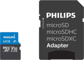 Philips MicroSDXC Card 64GB Class 10