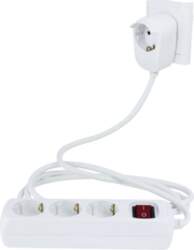 REV MultipleSocketOutlet 3+1fold 2m + switch