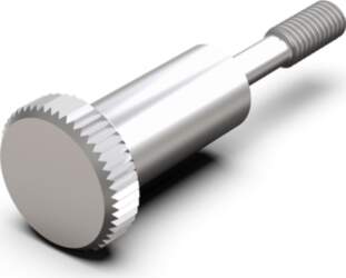 Schroff Collar Screw, Knurled Head Long