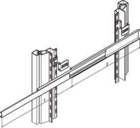 Schroff Mounting Kit for Telescopic Slide