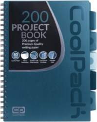 Spiral note book A4 Coolpack Blue