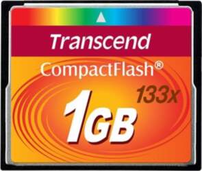 Transcend Compact Flash 1GB 133x TS1GCF133