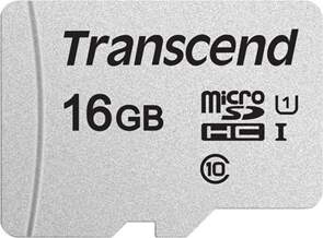 MEMORY MICRO SDHC 16GB UHS-I/CLASS10 TS16GUSD300S