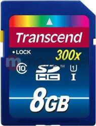 Karta Transcend 300x SDHC 8 GB
