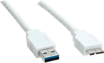 USB 3.0 kabelis A- microA