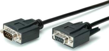 Value RS232 Cable, DB9 M -