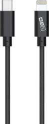 2GO Datenkabel lightning-USB Type-C anthrazit-1m MFI