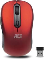 ACT WIRELESS MOUSE 1000/1600DPI RD AC5135