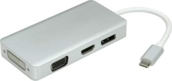 Adapteris TypeC - VGA / HDMI