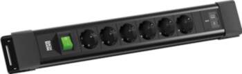Bachmann CONNECTUS 6xCEE7/3 1xSwitch, 1xUSB C/C