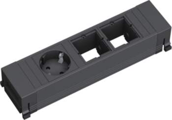 Bachmann POWER FRAME 1xCEE7/3 2xCM, Plastic