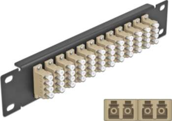 Delock 10" Fiber Optic Patch Panel