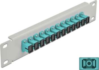Delock 10" Fiber Optic Patch Panel
