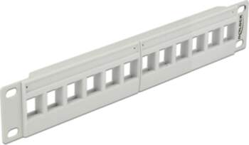 Delock 10" Keystone Patch Panel 12