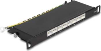 Delock 10" Patch Panel 8 port