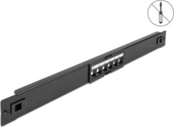 Delock 19" Keystone Patch Panel 6