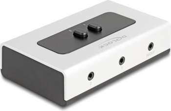 Delock 2 to 1 Switch Stereo