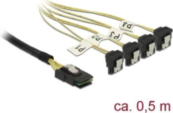 Delock Cable Mini SAS SFF-8087 >