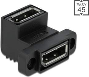 Delock Easy 45 DisplayPort Adapter angled