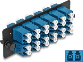 Delock Fiber Optic Adapter Panel LC