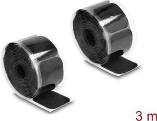 Delock Hook-and-loop pad on roll self-adhesive