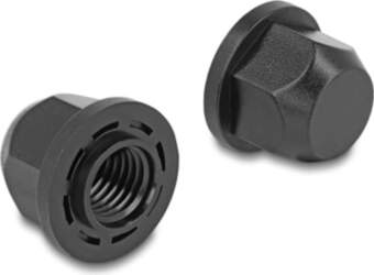 Delock M12 thread protection cap black