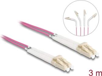 Delock Optical Fiber Cable LC Duplex