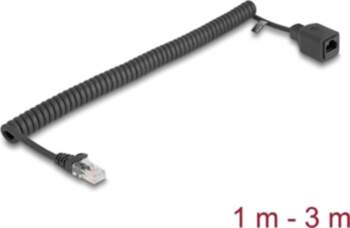 Delock RJ45 Coiled Cable plug to
