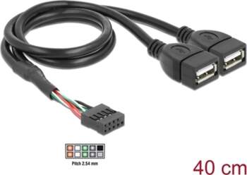 Delock USB Cable Pin header female