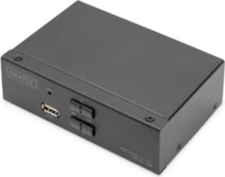 Digitus KVM Switch, 2x1 DP, DP